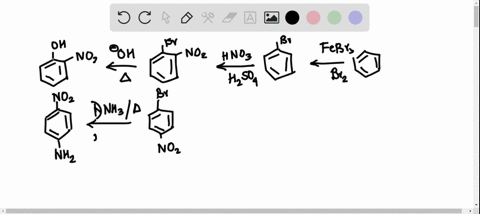 show-how-each-of-the-following-compounds-can-be-synthesized-from-benzene-a-o-nitrophenol-b-p-nitroan