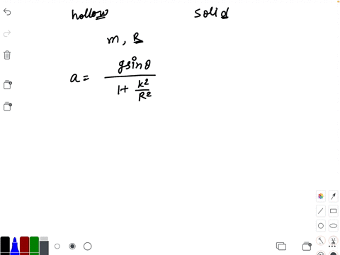 a-uniform-hollow-cylinder-and-a-uniform-solid-cylinder-of-same-mass-and-radius-are-made-to-roll-with