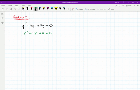 find-the-general-solution-of-the-differential-equation-yprime-prime-2-yprime-6-y0