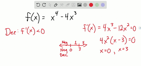 on-what-intervals-is-the-function-fxx4-4-x3-both-decreasing-and-concave-up