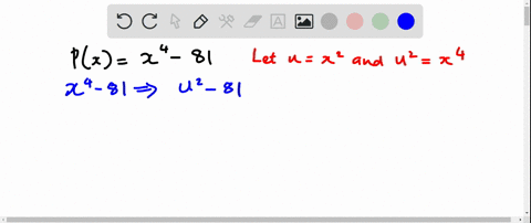 rewrite-each-polynomial-as-a-product-of-linear-factors-and-find-the-zeroes-of-the-polynomial-pxx4-81