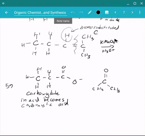 an-unknown-hydrocarbon-a-with-the-formula-mathrmc_6-mathrmh_12-reacts-with-1-molar-equivalent-of-m-2