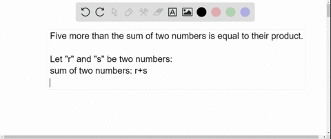 let-r-and-s-represent-two-numbers-and-translate-the-sentence-algebraically-five-more-than-the-sum-of