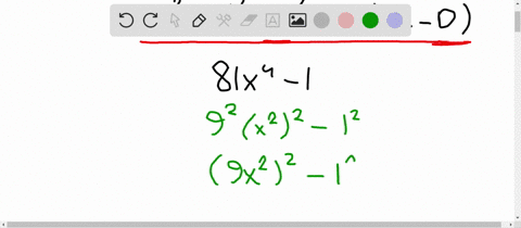 factor-the-difference-of-two-squares-81-x4-1-2