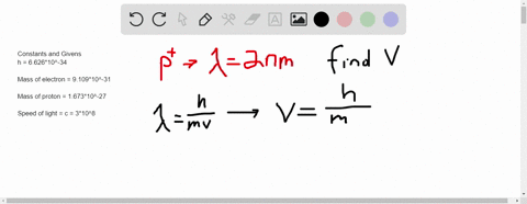 what-is-the-speed-of-a-proton-with-a-wavelength-of-2-nm