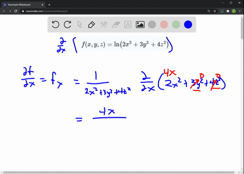 find-the-partial-derivatives-with-respect-to-a-x-b-y-and-c-z-fx-y-zln-left2-x23-y24-z2right