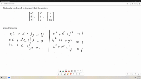 find-scalars-a-b-c-d-e-f-g-such-that-the-vectors-leftbeginarrayl-a-d-f-endarrayright-quadleftbegin-2