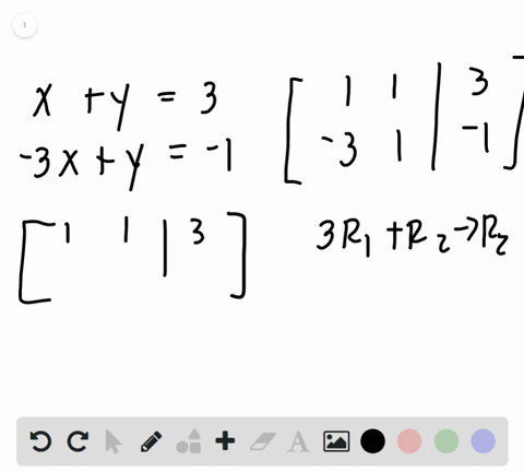 solve-each-system-using-the-gauss-jordan-elimination-method-beginaligned-xy-3-3-xy-1-endaligned