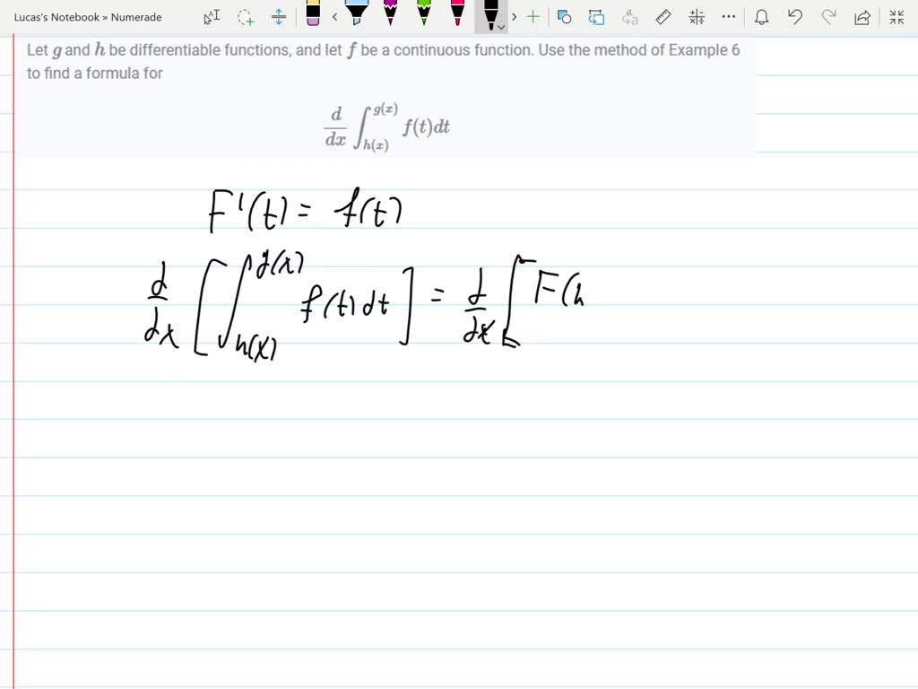 Solved Let G And H Be Differentiable Functions And Let F Be A