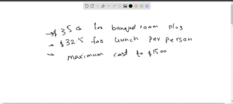 in-the-following-exercises-solve-kellen-wants-to-rent-a-banquet-room-in-a-restaurant-for-her-cousins