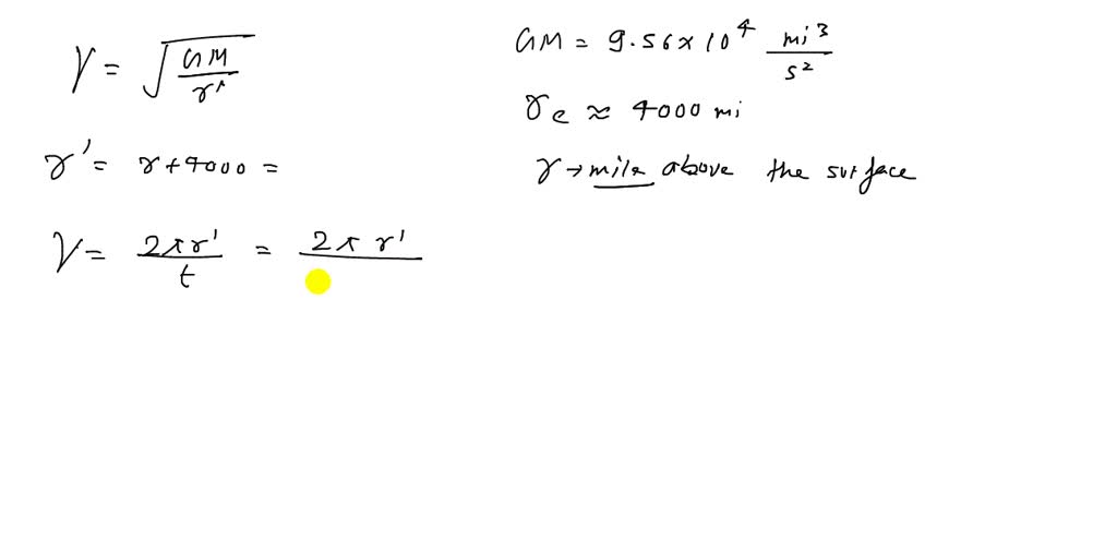 Use the result of Exercise 68 to find the speed necessary for the given ...