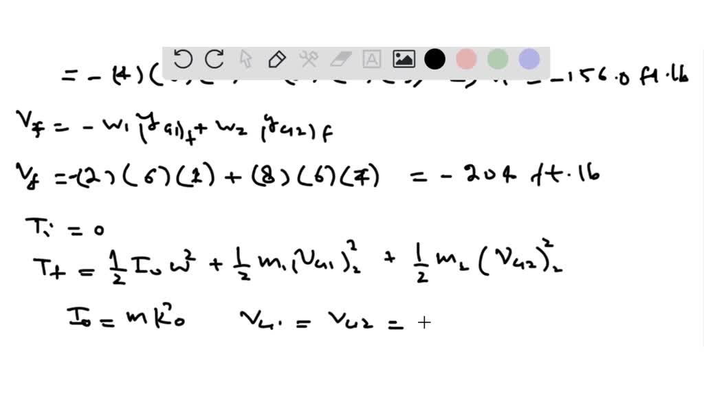 SOLVED:If the chain is released from rest from the position shown ...