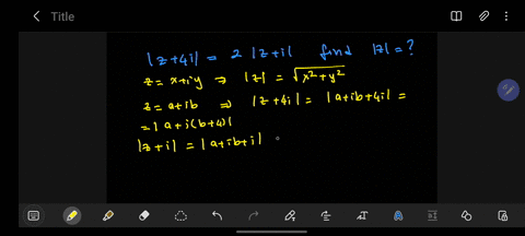 if-z-is-a-complex-number-such-that-z4-i2zi-find-the-value-of-z-zsqrtx2y2-text-where-zxi-y