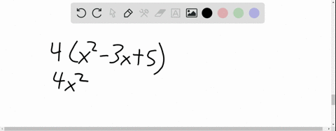 simplify-4leftx2-3-x5right
