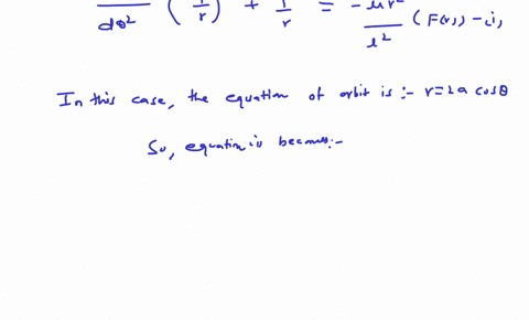 a-particle-moves-under-the-influence-of-a-central-force-given-by-fr-k-rn-if-the-particles-orbit-is-c