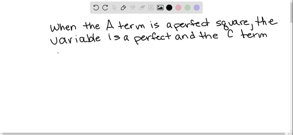 Solved How Do You Recognize The Binomial Squares Pattern Solved How Do You Recognize The Binomial Squares Pattern