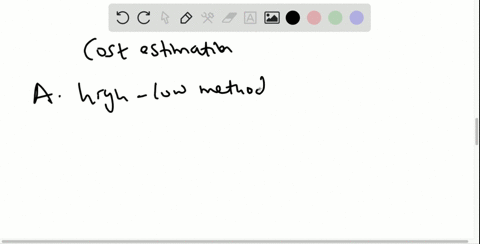 which-of-the-following-methods-of-cost-estimation-relies-on-only-two-data-points-a-the-high-low-meth