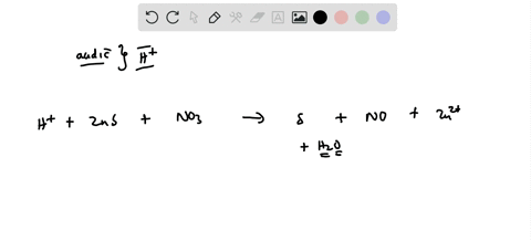 balance-the-following-equations-for-reactions-that-occur-in-acidic-solution-a-mathrmznssmathrmno_3-a
