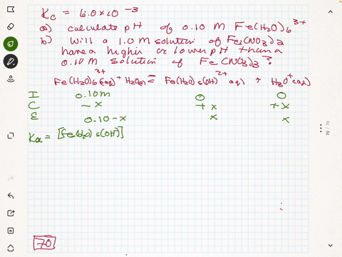 the-equilibrium-constant-k_a-for-the-reaction-is-60-times-10-3-a-calculate-the-mathrmph-of-a-010-mat