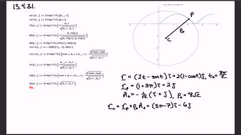 you-will-use-a-cas-to-explore-the-osculating-circle-at-a-point-p-on-a-plane-curve-where-kappa-neq-13
