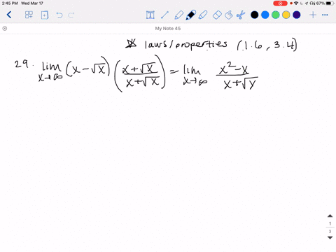 9-32-find-the-limit-or-show-that-it-does-not-exist-lim-_x-rightarrow-inftyx-sqrtx