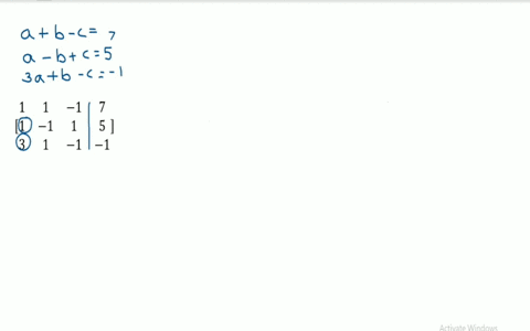 solve-the-system-of-equations-using-gaussian-elimination-or-gaussjordan-elimination-beginalignedab-c