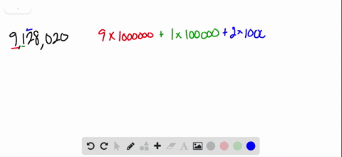 Solved Write Number In Expanded Form Using Powers