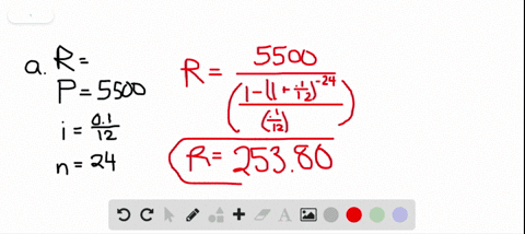find-a-the-payment-necessary-to-amortize-each-loan-b-the-total-payments-and-the-total-amount-of-in-6