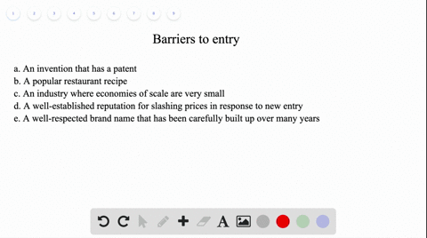 classify-the-following-as-a-government-enforced-barrier-to-entry-a-barrier-to-entry-that-is-not-gove