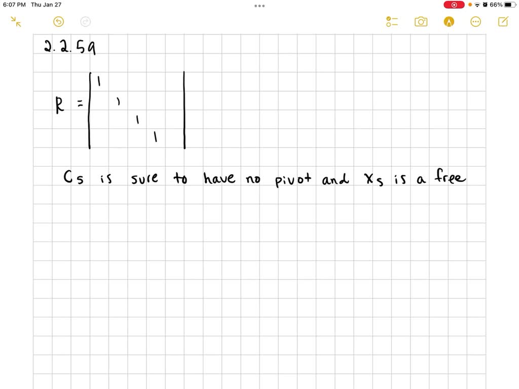 SOLVEDSuppose column 1+ column 3+ column 5=0 in a 4 by 5 matrix with