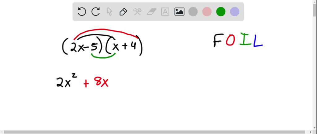 multiply and simplify x 5 2