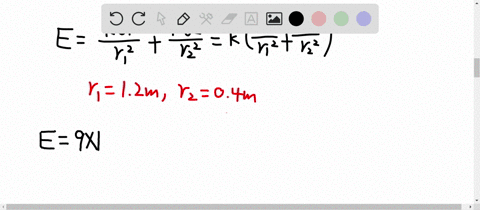 a200-n-c-quad-point-charge-is-at-the-origin-and-a-second-500-n-mathrmc-point-charge-is-on-the-x-axis