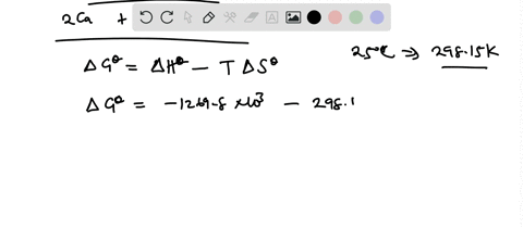 calculate-the-free-energy-change-for-this-reaction-at-25circ-mathrmc-is-the-reaction-spontaneous-b-2