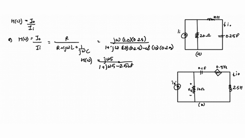 obtain-the-transfer-function-mathbfh-omega-mathbfi_o-mathbfi_s-of-the-circuits-shown-in-fig-1470