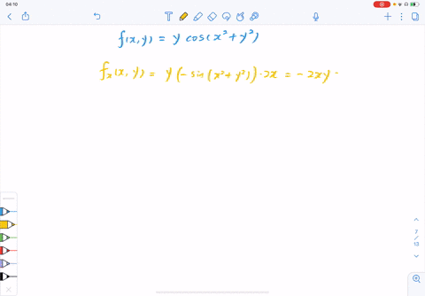 find-all-first-partial-derivatives-of-each-function-fx-yy-cos-leftx2y2right