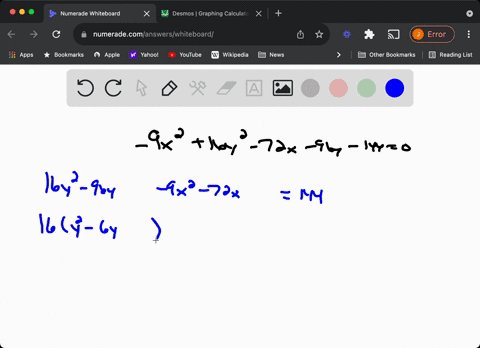 transform-each-equation-into-one-of-the-standard-forms-identify-the-curve-and-graph-it-9-x216-y2-72-