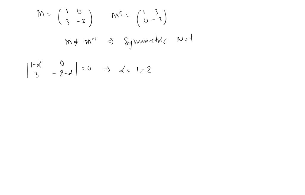 SOLVEDFind the C matrix which diagonalizes the matrix M of Problem 1