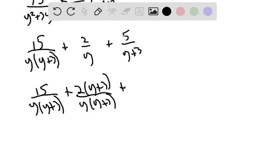 SOLVED Add Or Subtract As Indicated frac 15 y 2 3 Y frac 2 y