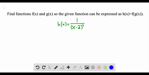 Solved Tabular Representations For The Functions