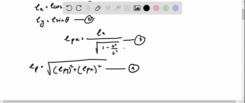 a-moving-rod-is-observed-to-have-a-length-of-ell200-mathrmm-and-to-be-oriented-at-an-angle-of-thet-3