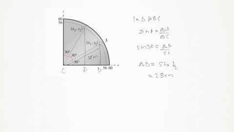 a-steel-plate-has-the-form-of-one-fourth-of-a-circle-with-a-radius-of-60-centimeters-two-2-centimete