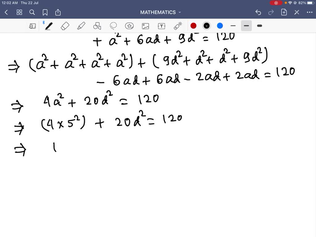 solved-find-four-numbers-in-a-p-whose-sum-is-20-and-sum-of-their