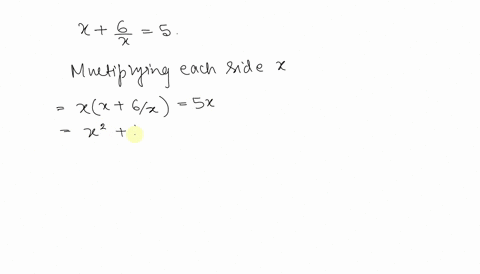 solve-xfrac6x5