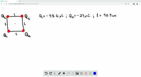 ii-calculate-the-electric-field-at-the-center-of-a-square-425-cm-on-a-side-if-one-corner-is-occupied