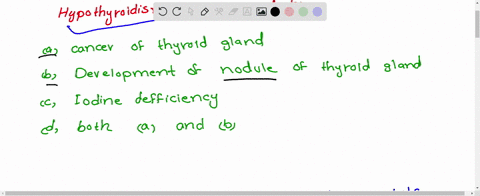 hypothyroidism-is-caused-by-a-cancer-of-thyroid-gland-b-development-of-nodule-of-thyroid-gland-c-iod