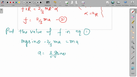 a-hollow-sphere-is-released-from-the-top-of-an-inclined-plane-of-inclination-theta-a-what-should-be-