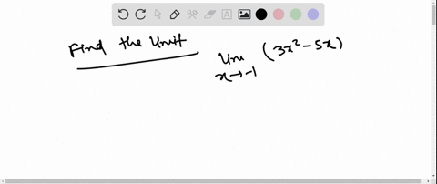 find-each-limit-algebraically-lim-_x-rightarrow-1left3-x2-5-xright