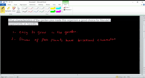 what-characteristics-of-the-garden-pea-made-this-organism-a-good-choice-for-mendels-experiments-on-h