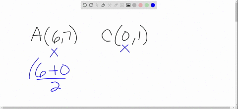 triangle-abc-has-vertices-a6-7-b-4-9-and-mathrmc01-find-the-coordinates-of-mathrme-the-midpoint-of-o