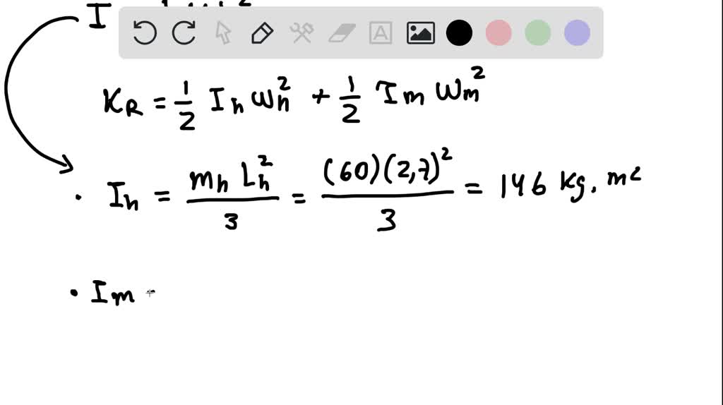 The minute hand on Big Ben weighs 40 lb and is 10 ft long. Its C G is 4